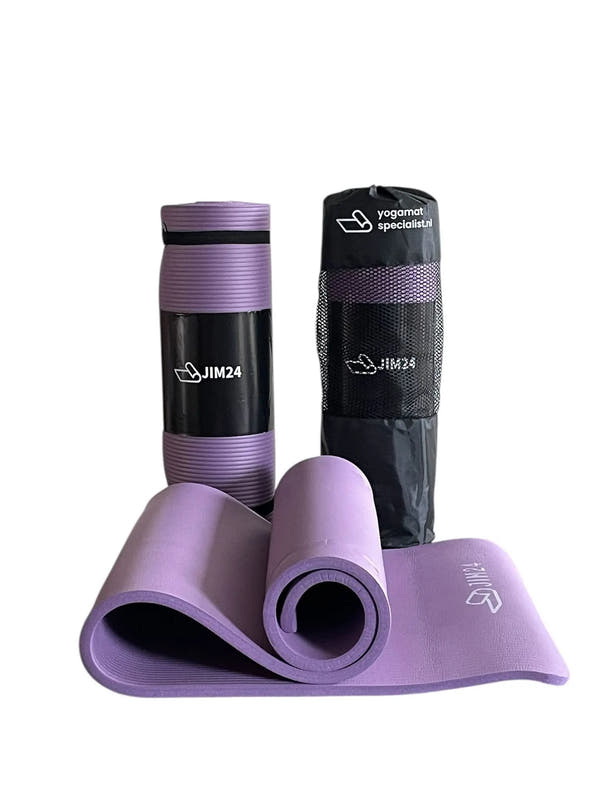 Jim24 yogamat extra dik - 15mm Jim24