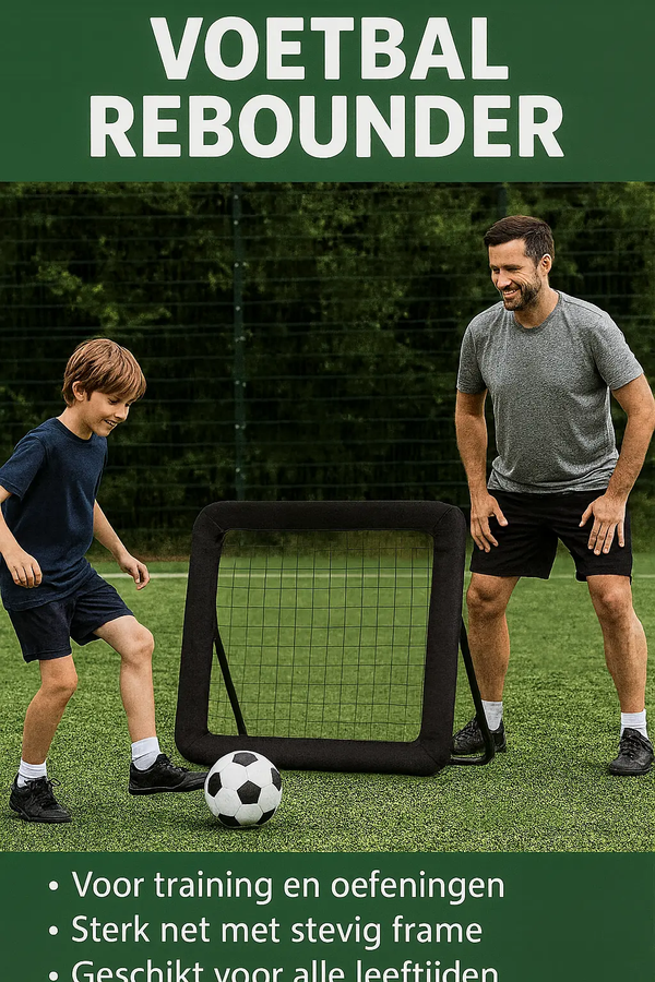 Jim24 voetbal rebounder 100 * 100 cm Jim24