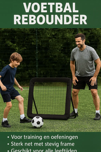 Jim24 voetbal rebounder 100 * 100 cm Jim24