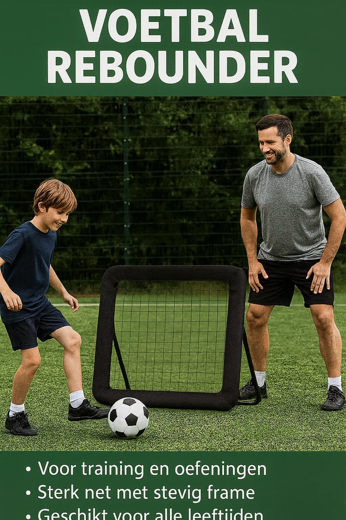 Jim24 voetbal rebounder 100 * 100 cm Jim24